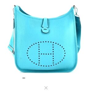 (Used twice) slightly used Hermes cross body bag